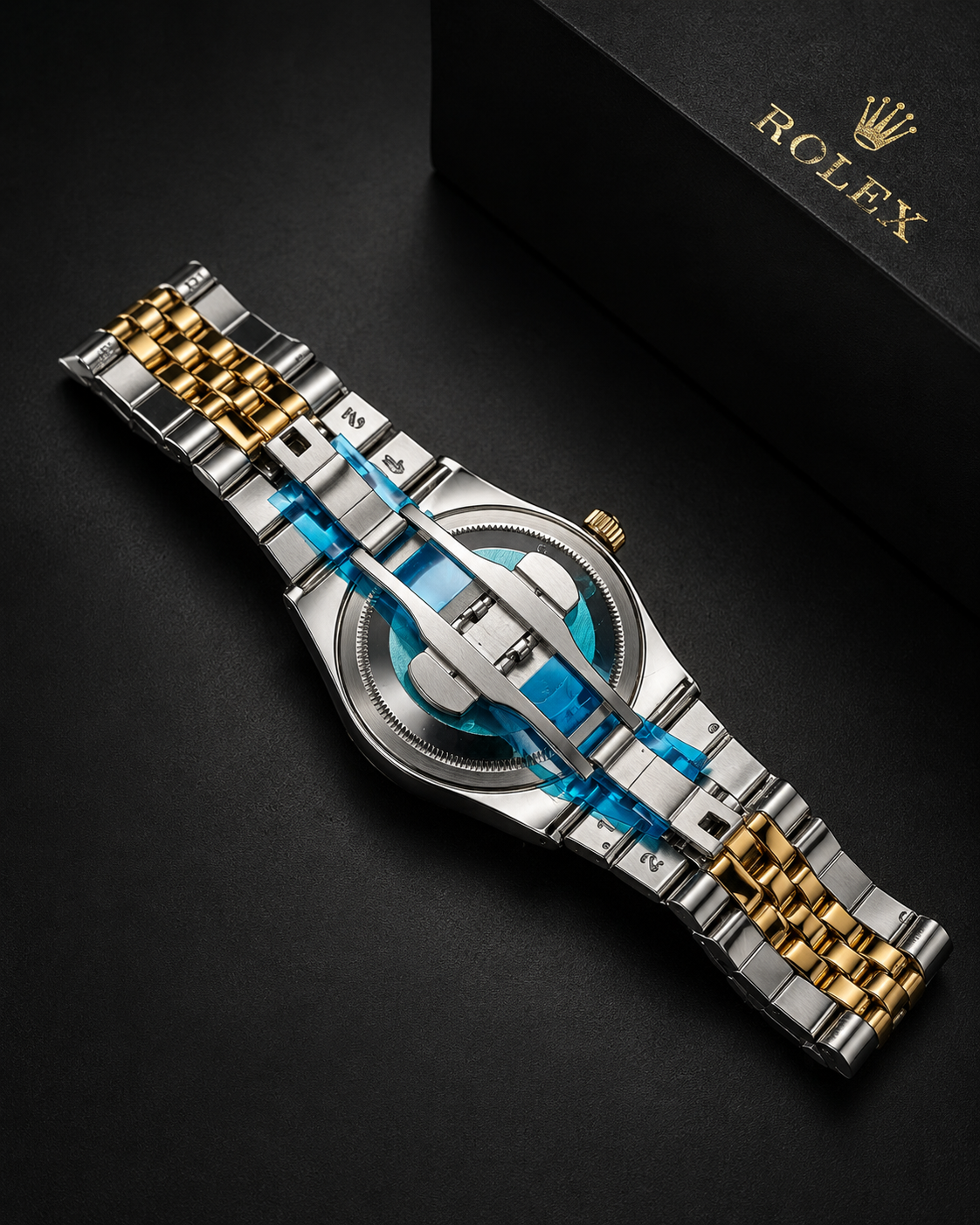 Rafyra Prestige Gold Edition – Premium Two-Tone Luxury Watch